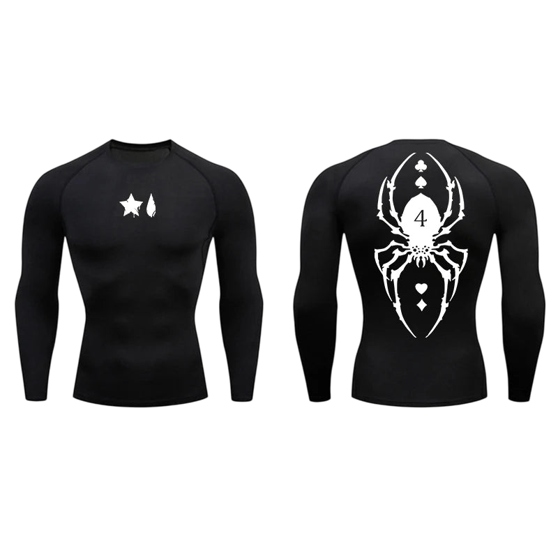 Phantom Troupe Hisoka Compression Shirt (Long Sleeve)