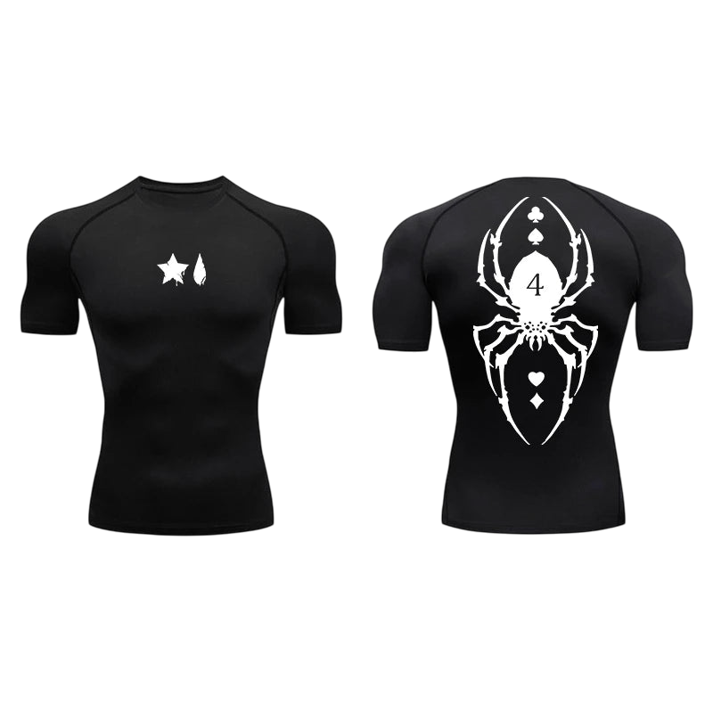 Phantom Troupe Hisoka Compression Shirt (Short Sleeve)