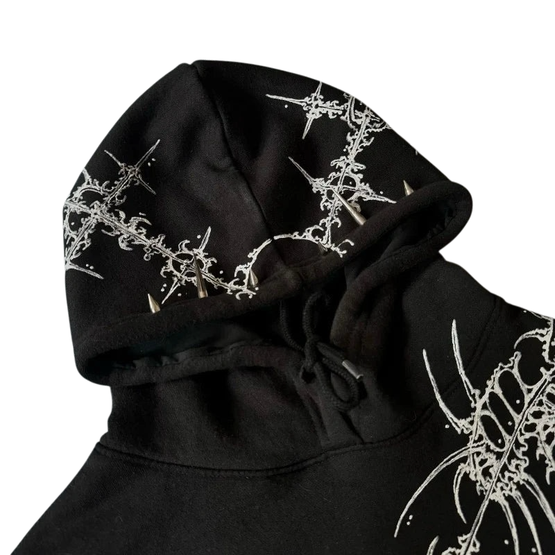 Shadow Spikes Hoodie