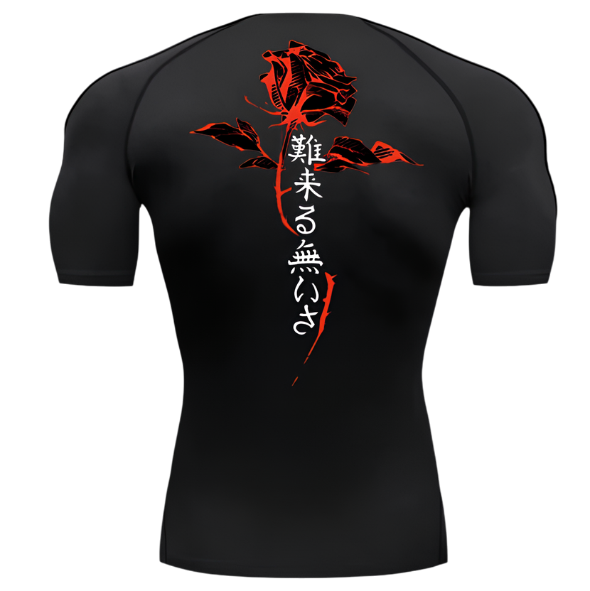 death-flower-compression-shirt