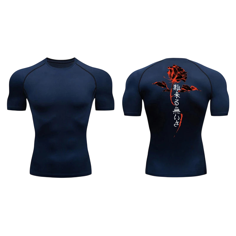 Death Flower Compression Shirt (Short Sleeve)