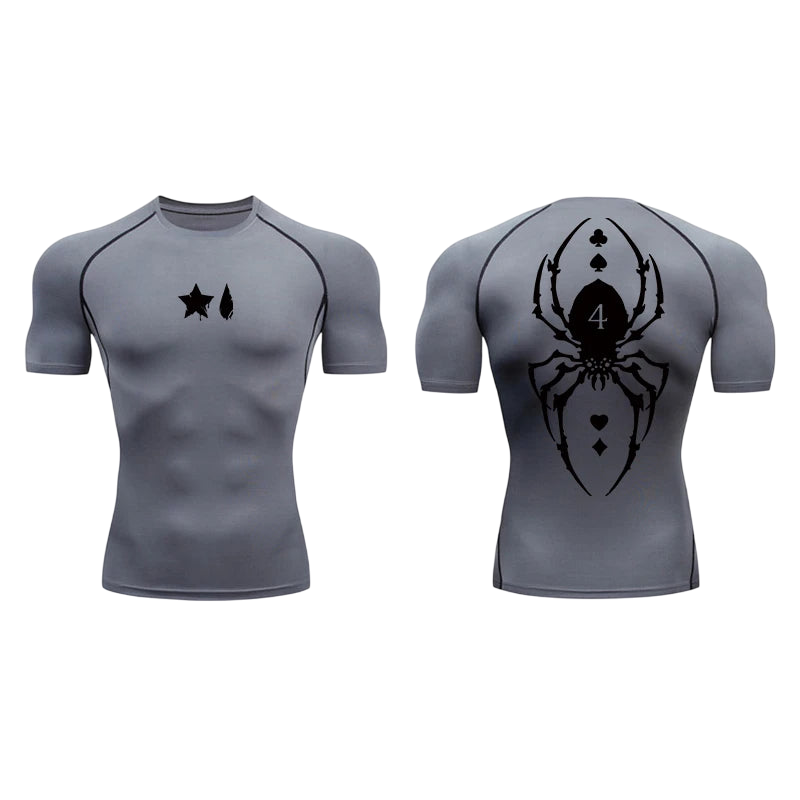 Phantom Troupe Hisoka Compression Shirt (Short Sleeve)