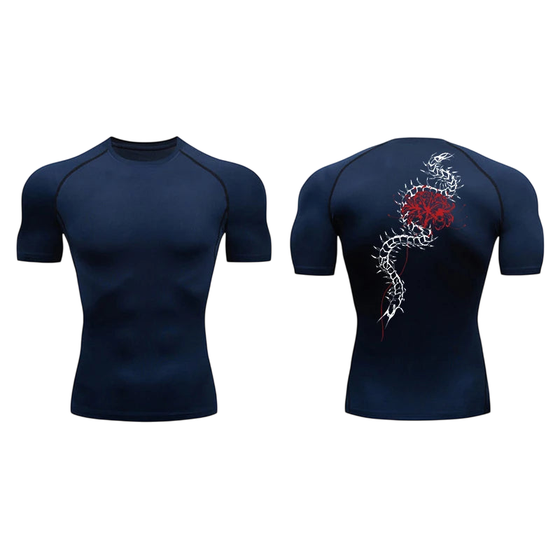 Shadow Serpent Compression Shirt (Short Sleeve)