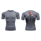 Death Flower Compression Shirt (Short Sleeve)