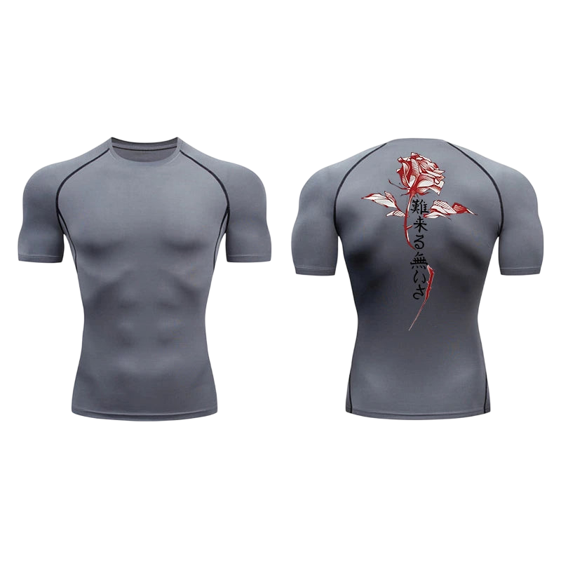 Death Flower Compression Shirt (Short Sleeve)