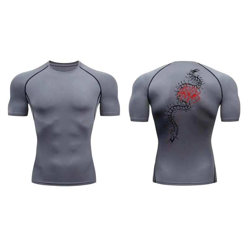 Shadow Serpent Compression Shirt (Short Sleeve)