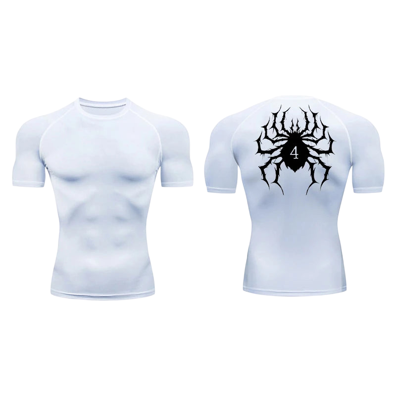 Hxh Spider Compression Shirt (Short Sleeve)