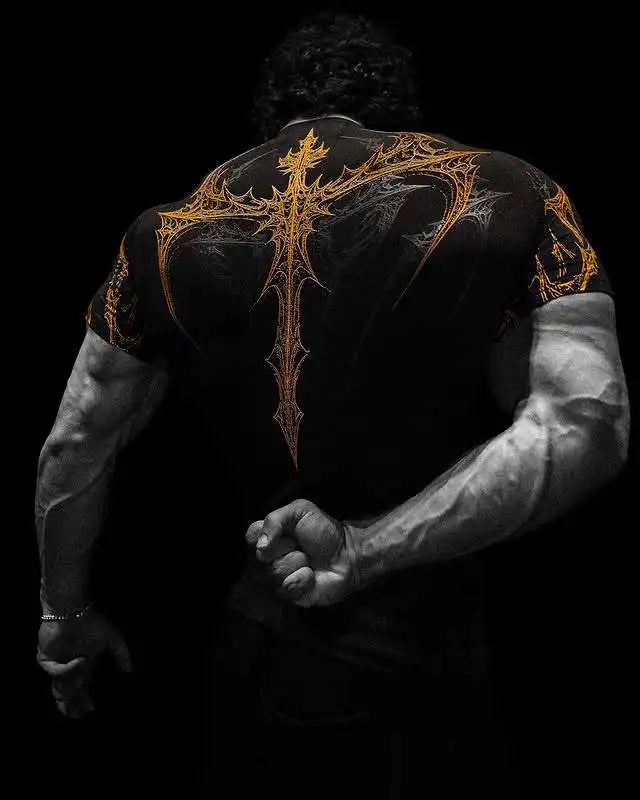 black-yellow-design-revenant-compression-shirt
