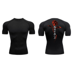 Death Flower Compression Shirt (Short Sleeve)