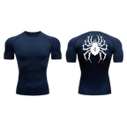 Hxh Spider Compression Shirt (Short Sleeve)