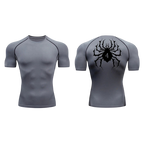 Hxh Spider Compression Shirt (Short Sleeve)