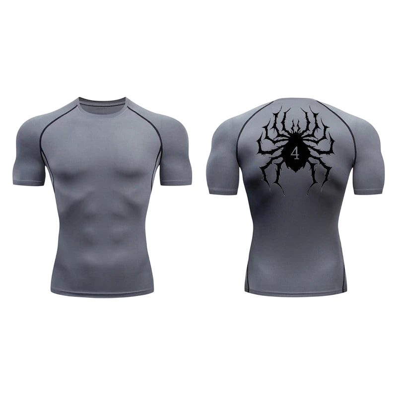 Hxh Spider Compression Shirt (Short Sleeve)