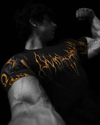 Black (Yellow Design) Revenant Compression Shirt